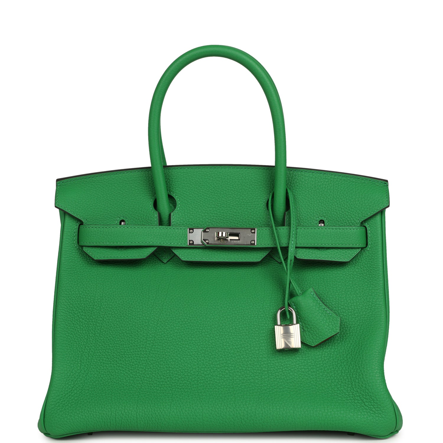 New Hermes Birkin 30 Bambou Verso Togo Palladium Hardware