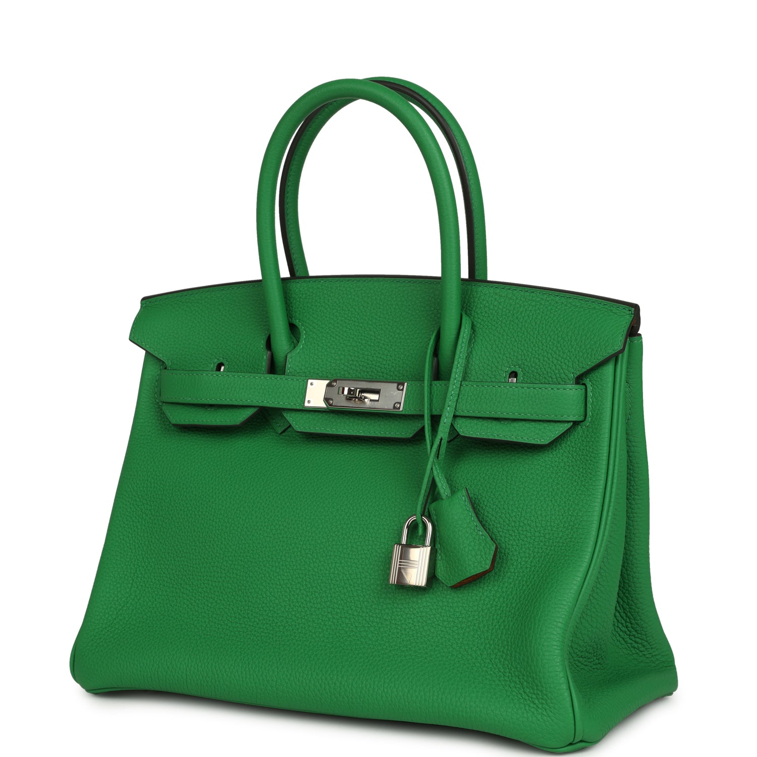 New Hermes Birkin 30 Bambou Verso Togo Palladium Hardware