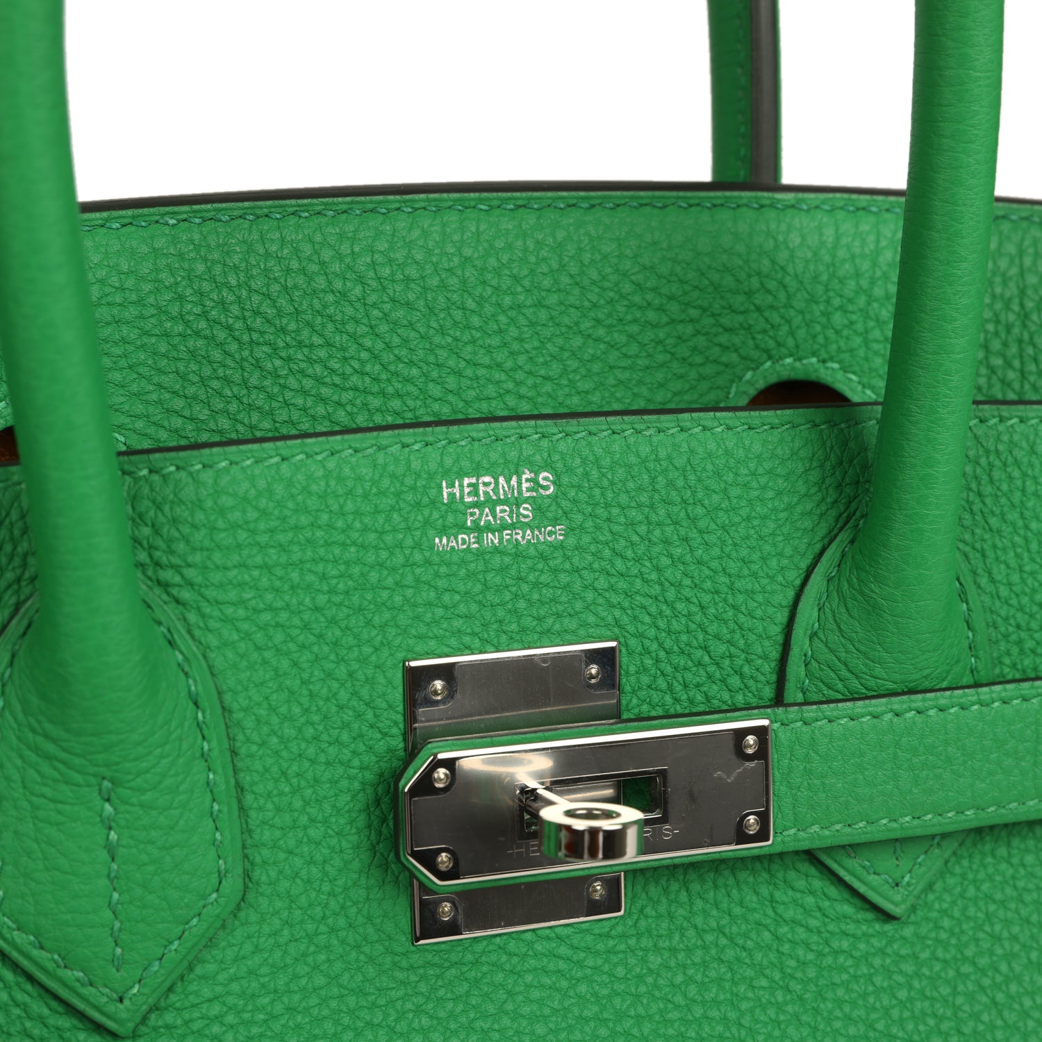 New Hermes Birkin 30 Bambou Verso Togo Palladium Hardware