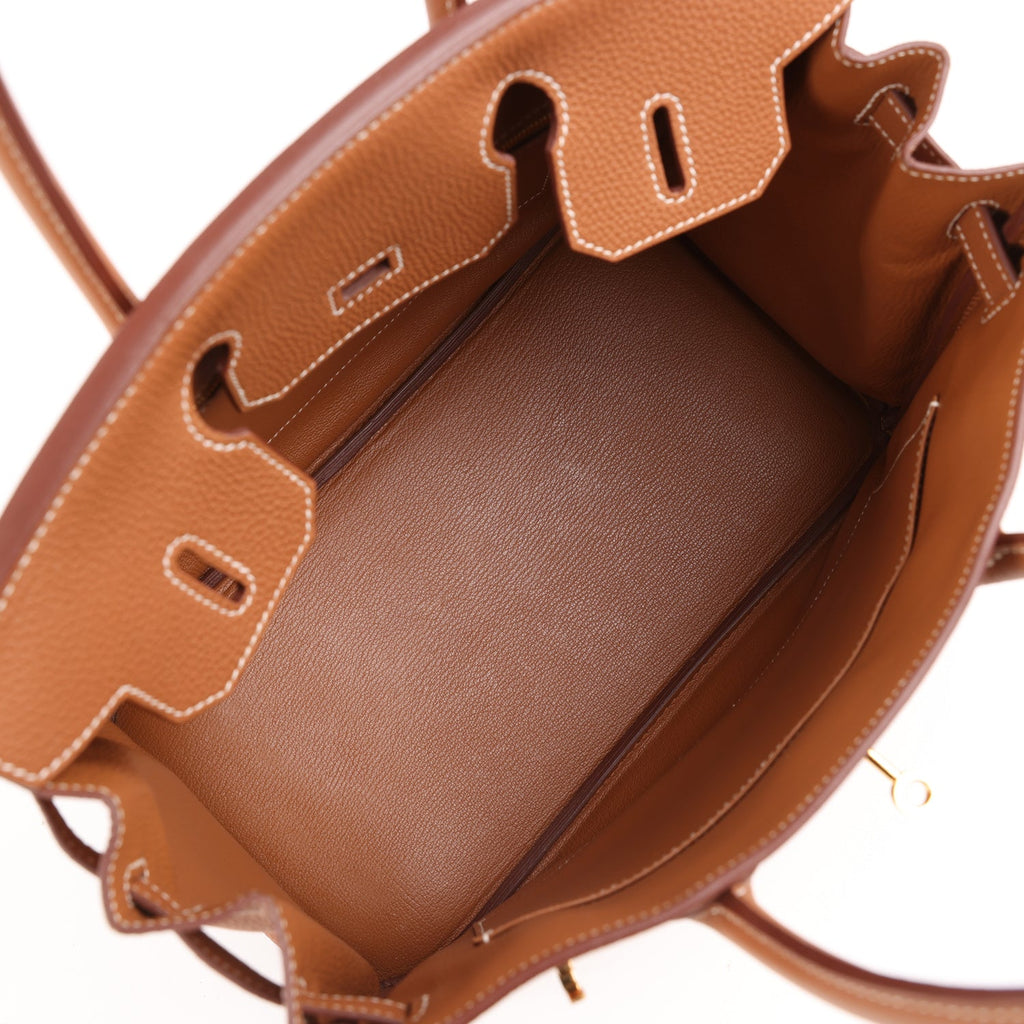 Hermes Birkin 30 Gold Togo Gold Hardware