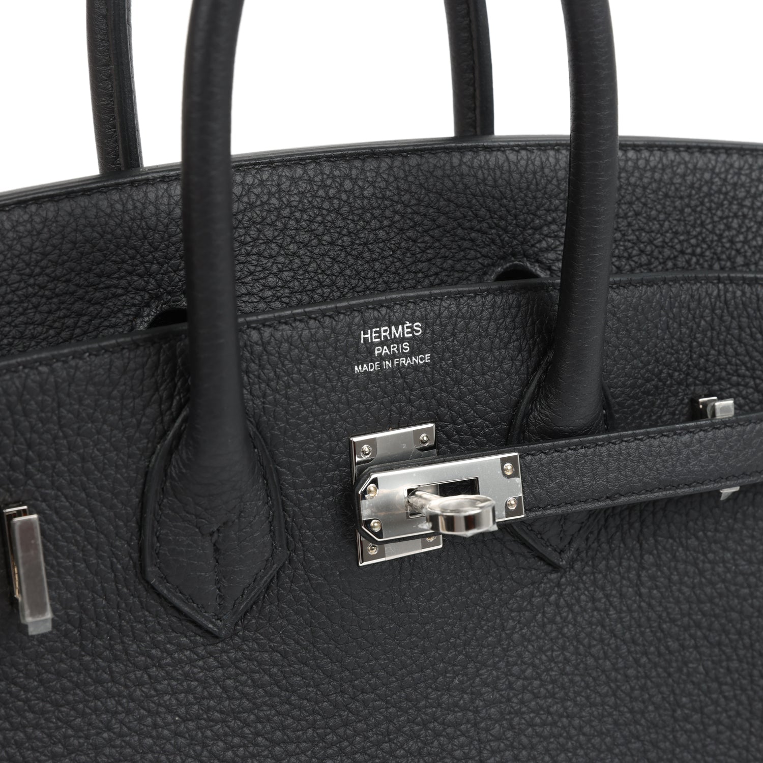 Hermes Birkin 25 Black Togo Palladium Hardware
