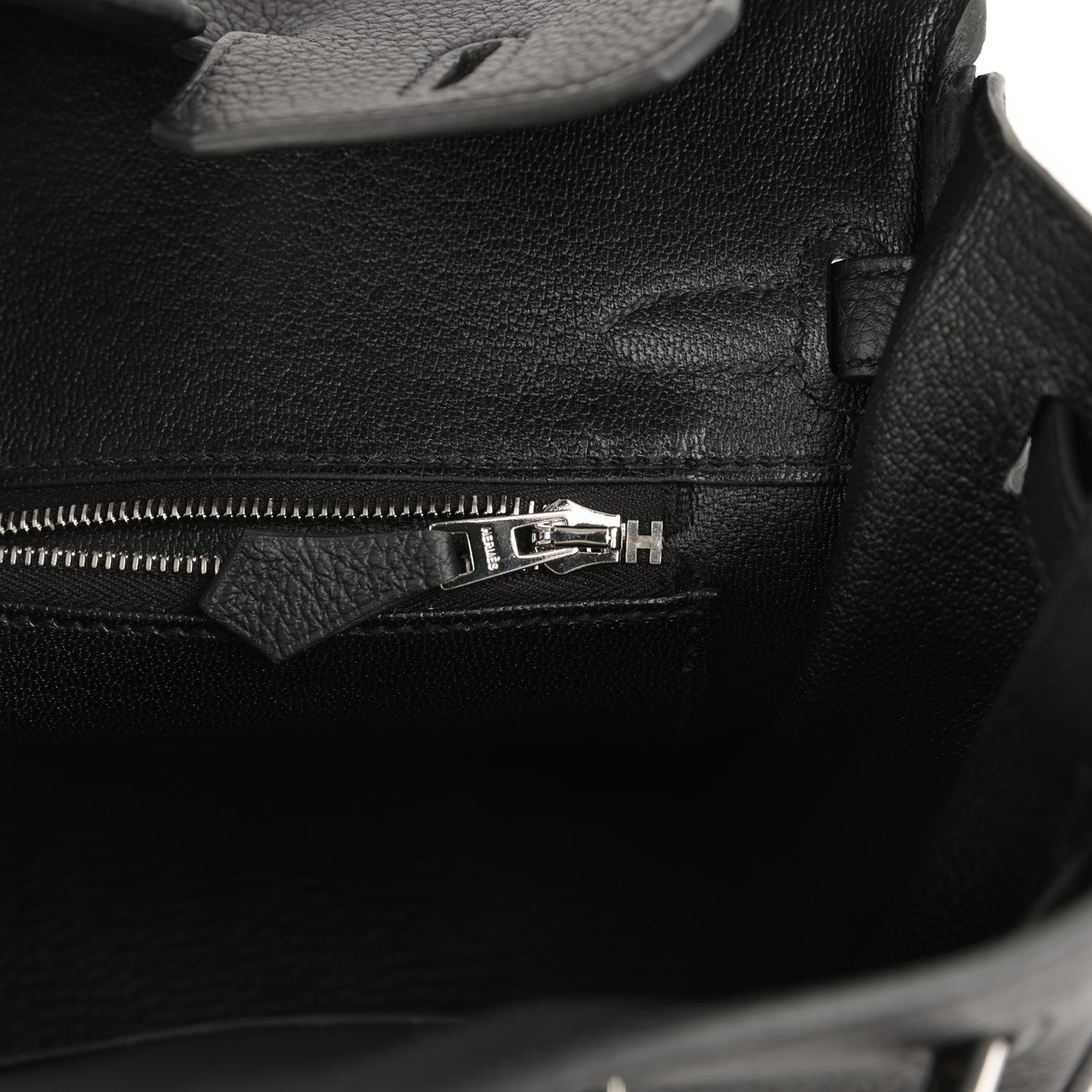 Hermes Birkin 25 Black Togo Palladium Hardware