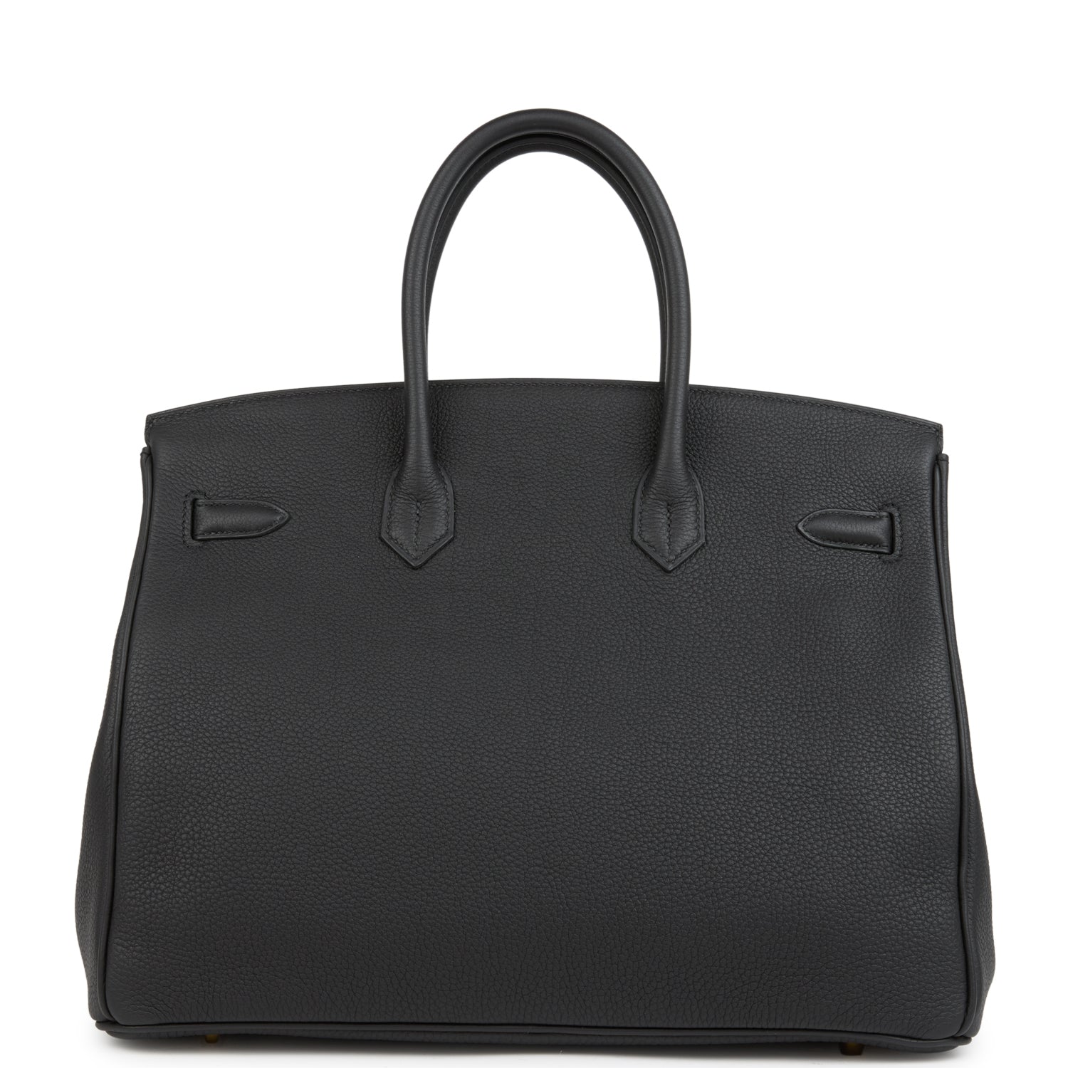 Hermes Birkin 35 Black Togo Gold Hardware