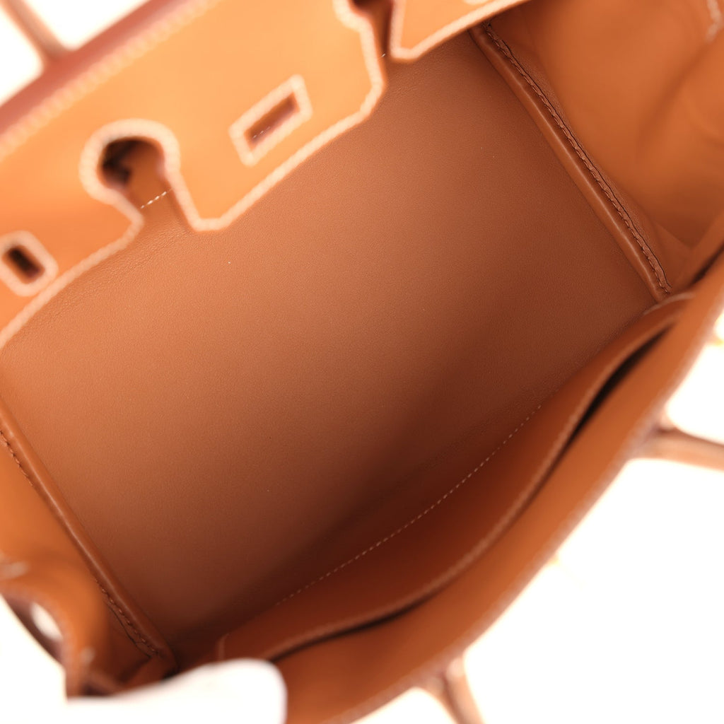 Hermes Birkin 25 Ecru and Gold Toile H Canvas and Gold Swift Gold Hardware
