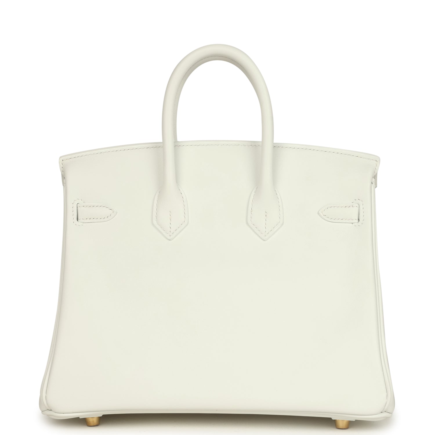 Hermes Birkin 25 New White Swift Gold Hardware