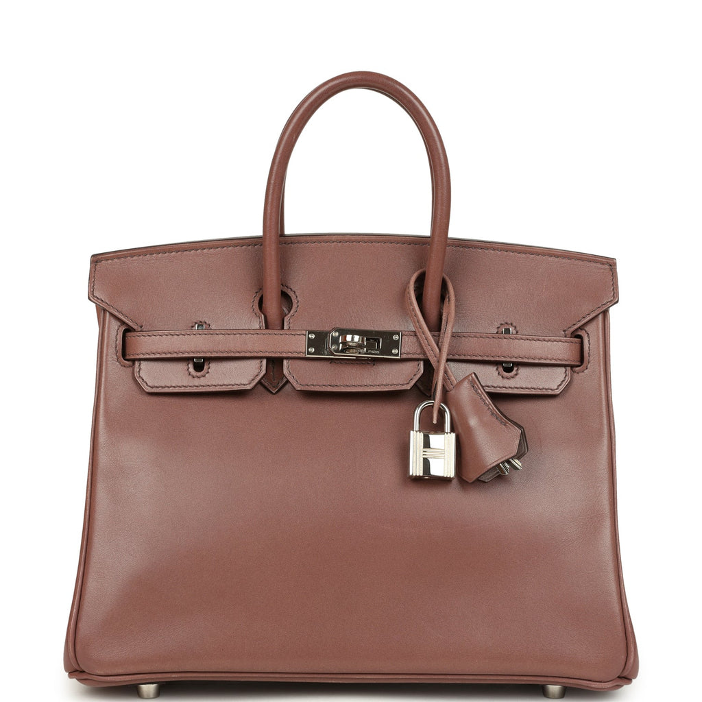 Hermes Birkin 25 Griolet Tadelakt Palladium Hardware