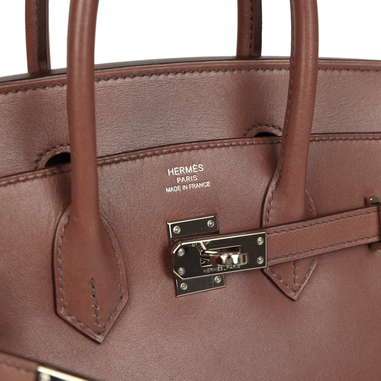 Hermes Birkin 25 Griolet Tadelakt Palladium Hardware