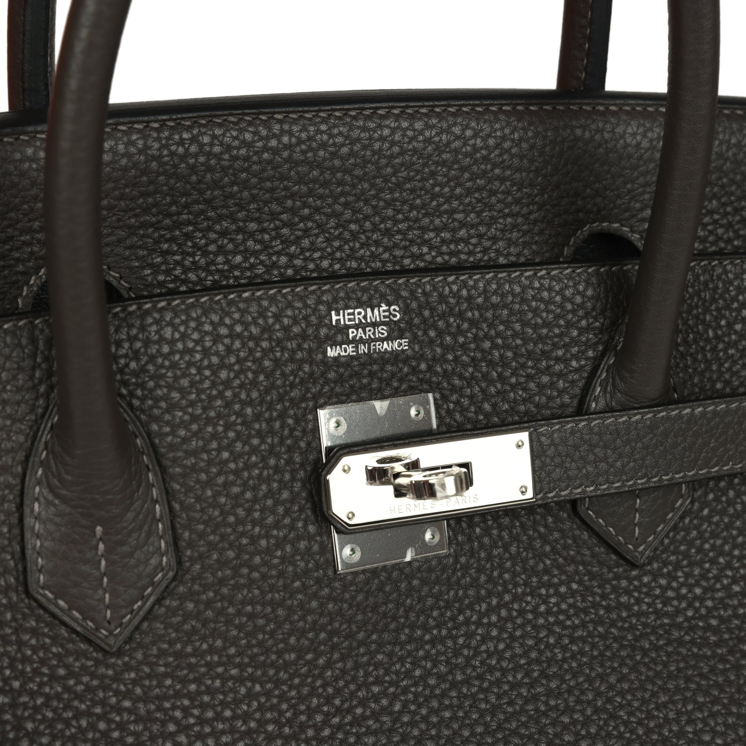 Hermes Birkin 40 Graphite Clemence Palladium Hardware
