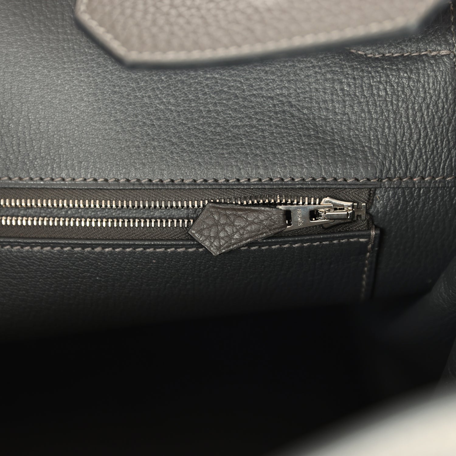 Hermes Birkin 40 Graphite Clemence Palladium Hardware