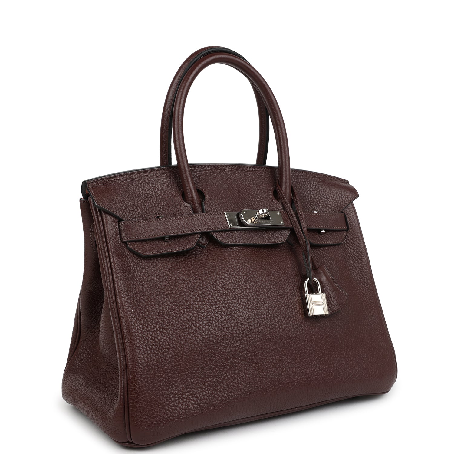 Hermes Birkin 30 Birkin 30 Havane Clemence Verso Palladium Hardware