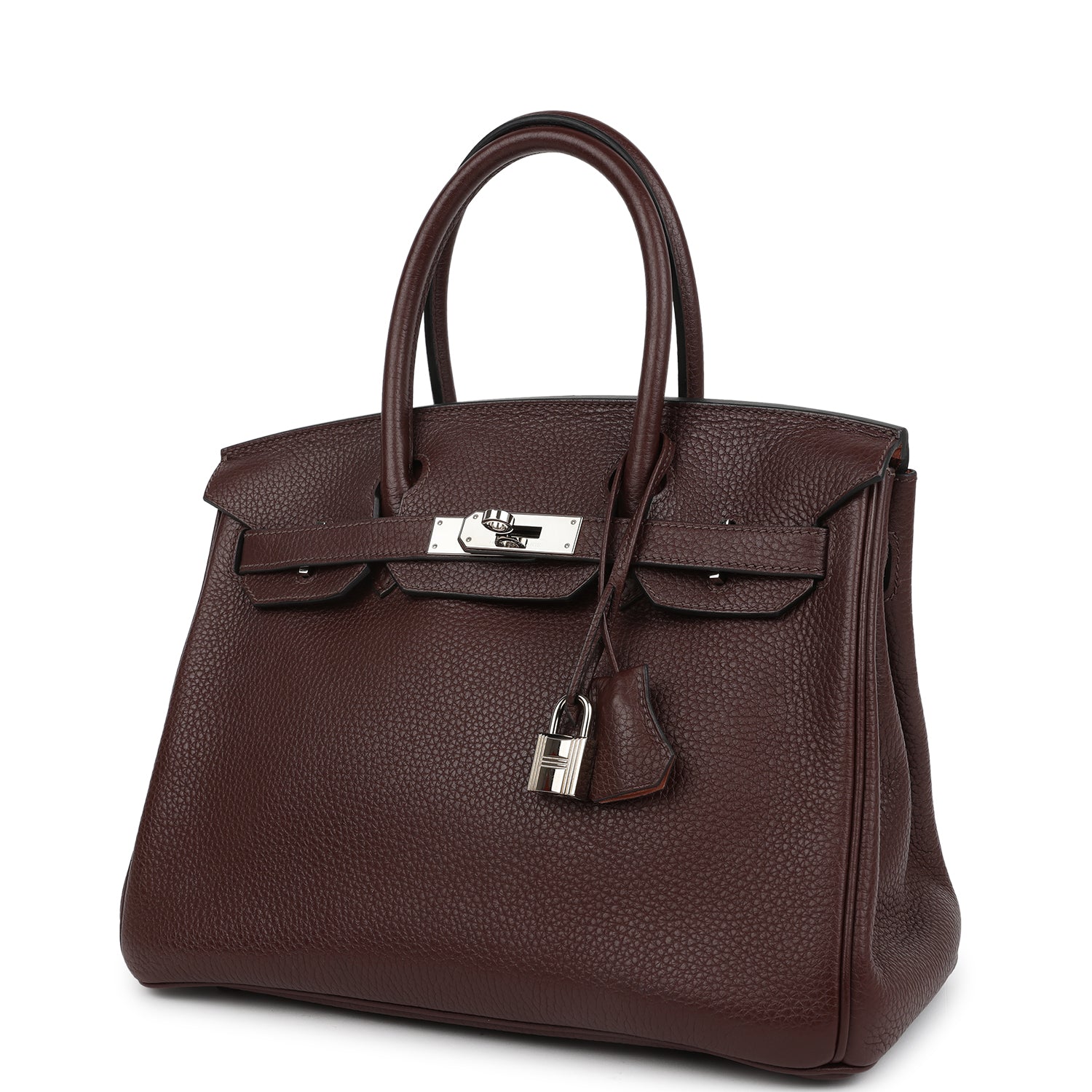 Hermes Birkin 30 Birkin 30 Havane Clemence Verso Palladium Hardware