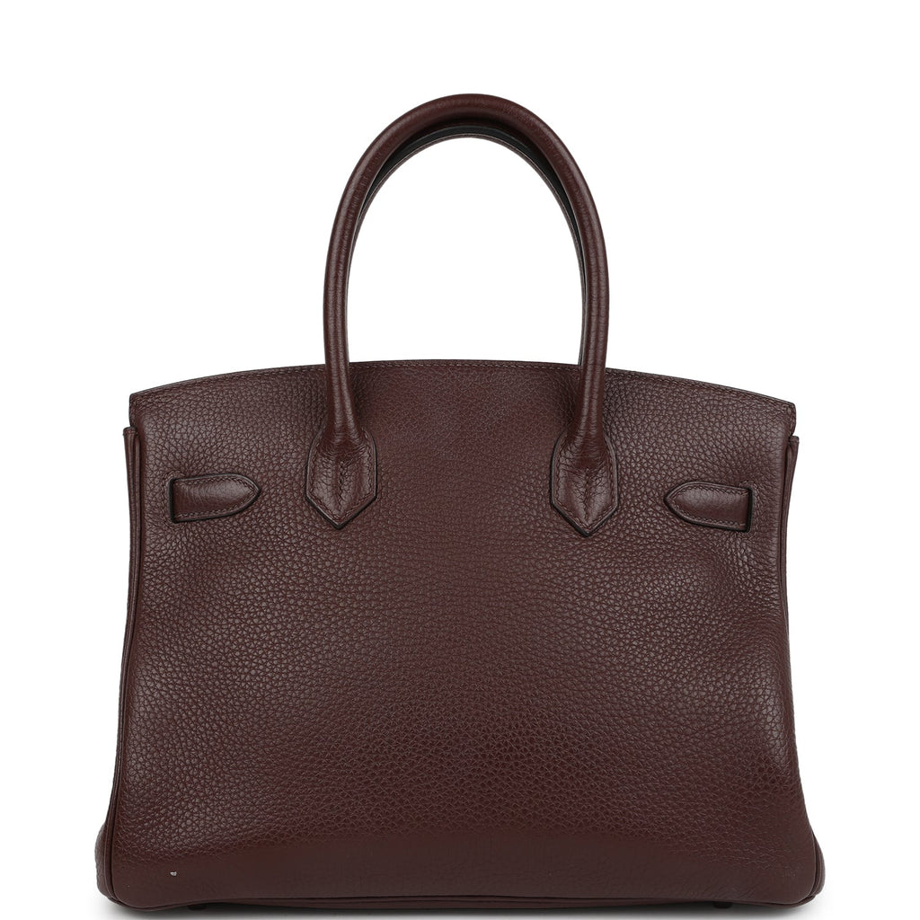 Hermes Birkin 30 Birkin 30 Havane Clemence Verso Palladium Hardware