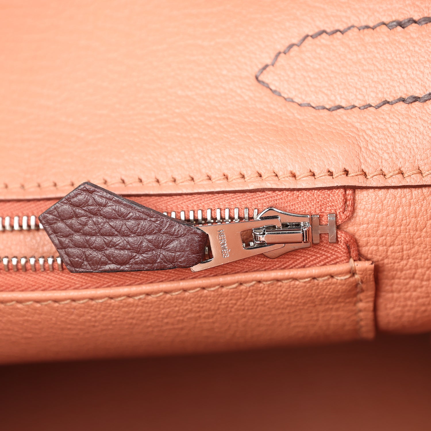 Hermes Birkin 30 Birkin 30 Havane Clemence Verso Palladium Hardware