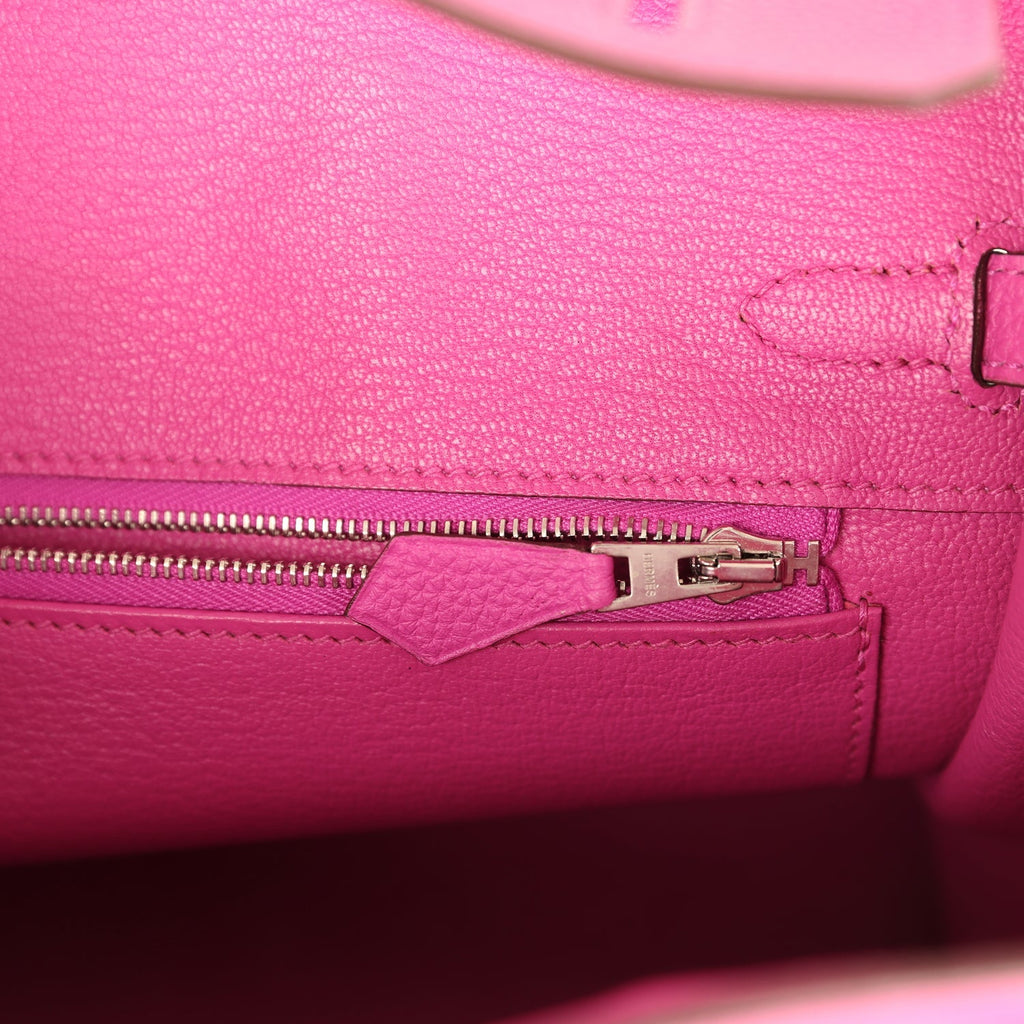 Hermes Birkin 25 Magnolia Togo Palladium Hardware