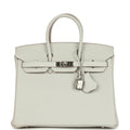 Hermes Birkin 25 Gris Pale Togo Palladium Hardware