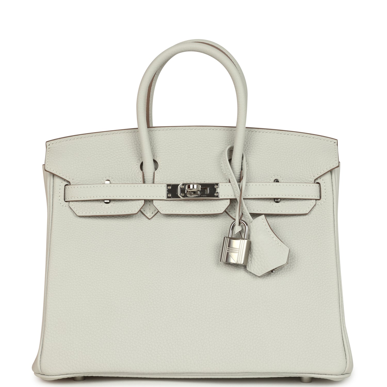 Hermes Birkin 25 Gris Pale Togo Palladium Hardware