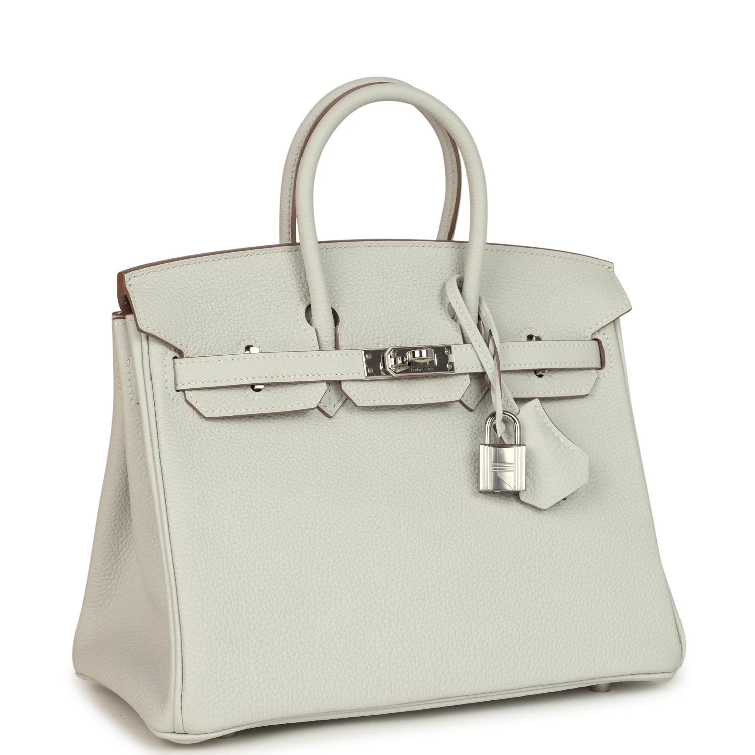 Hermes Birkin 25 Gris Pale Togo Palladium Hardware