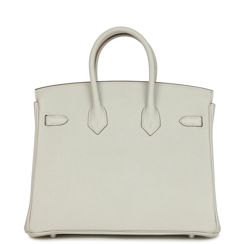 Hermes Birkin 25 Gris Pale Togo Palladium Hardware