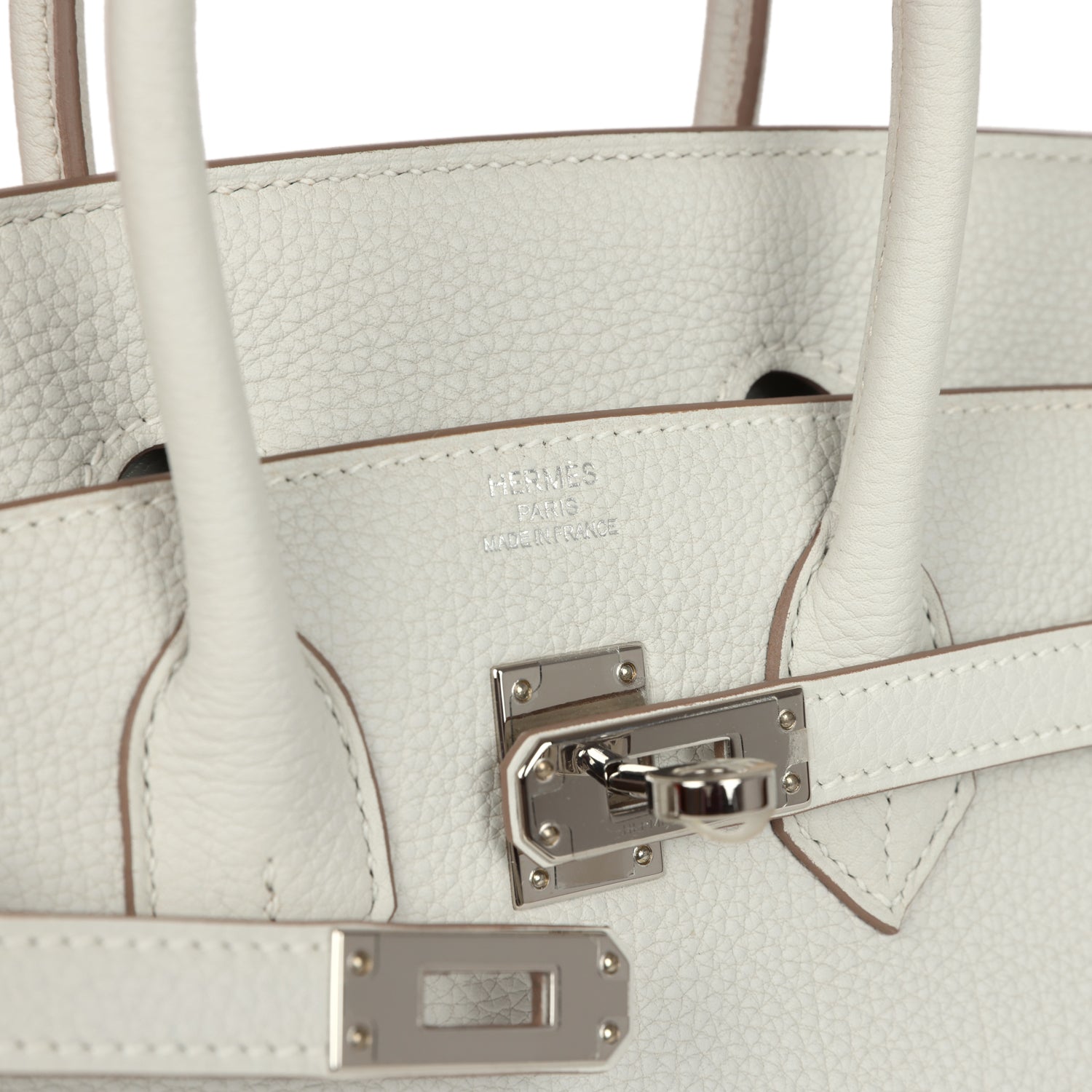 Hermes Birkin 25 Gris Pale Togo Palladium Hardware