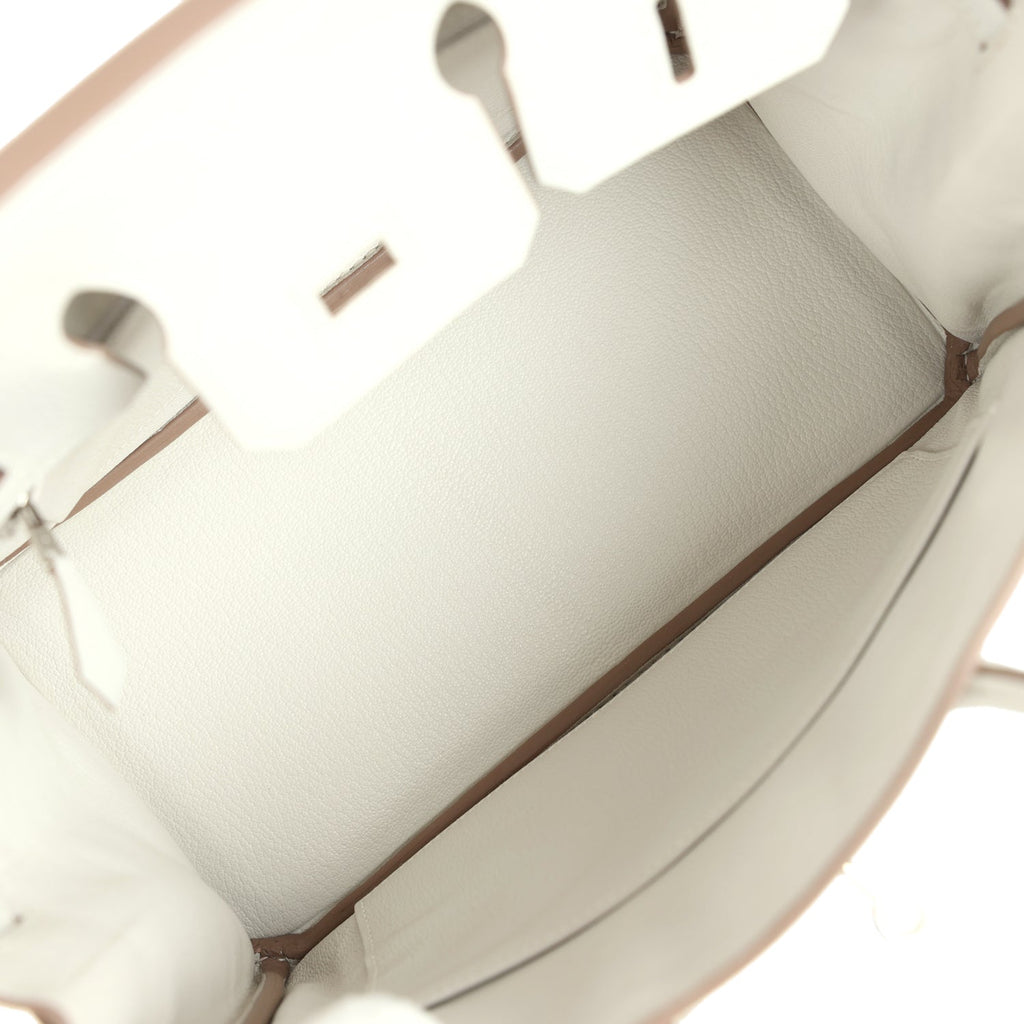 Hermes Birkin 25 Gris Pale Togo Palladium Hardware