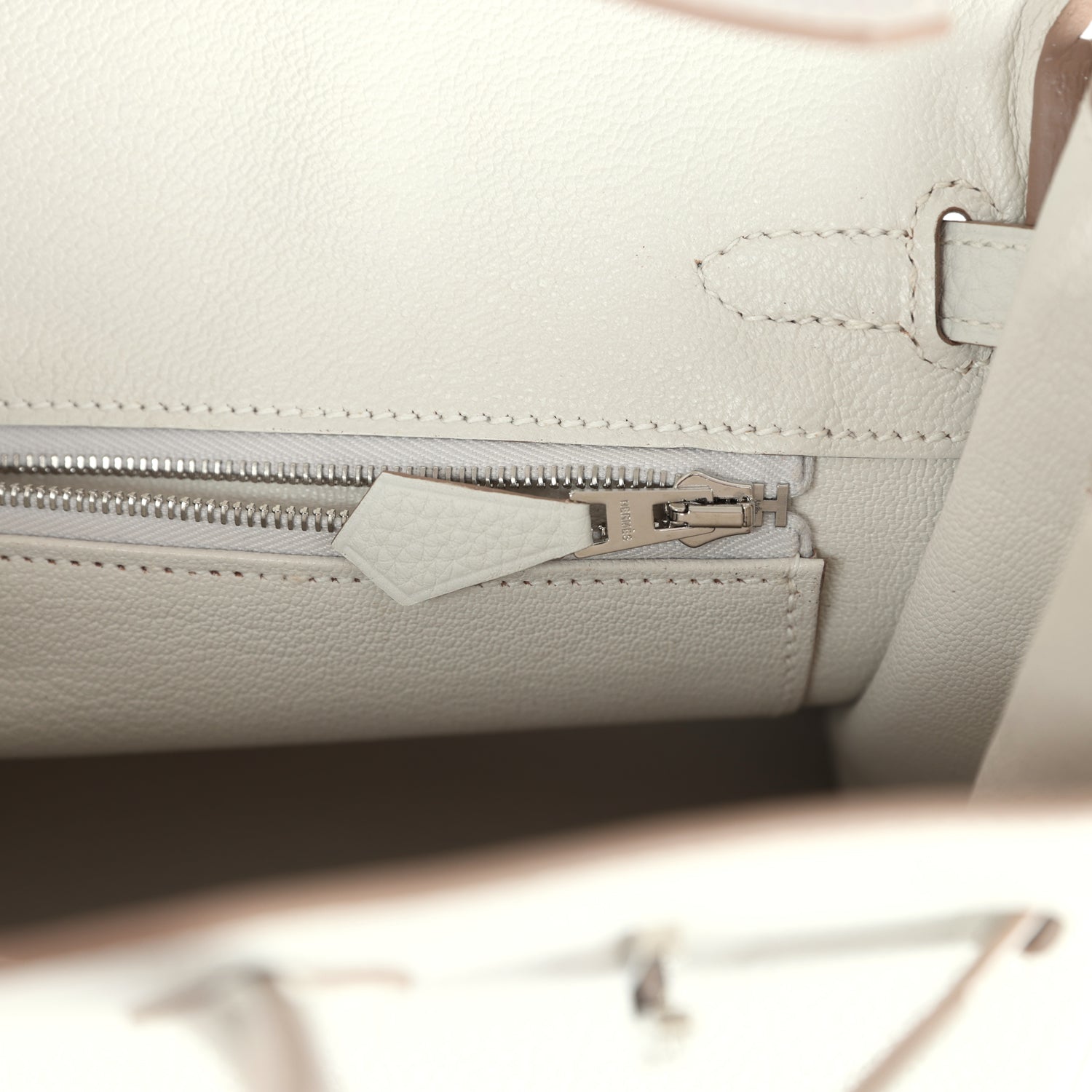 Hermes Birkin 25 Gris Pale Togo Palladium Hardware