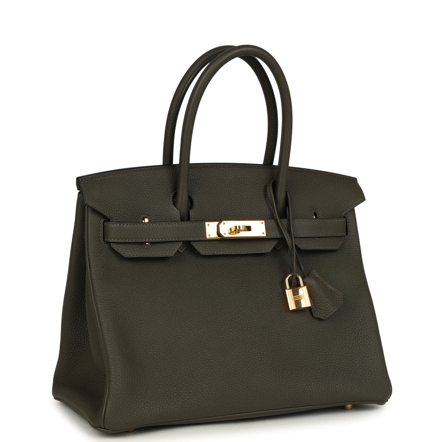 Hermes Birkin 30 Vert de Gris Togo Gold Hardware