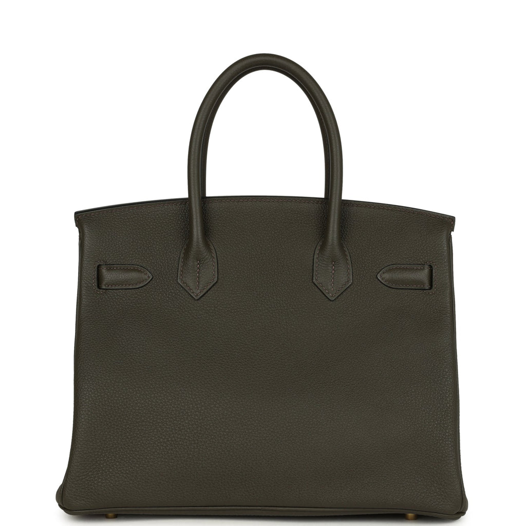 Hermes Birkin 30 Vert de Gris Togo Gold Hardware