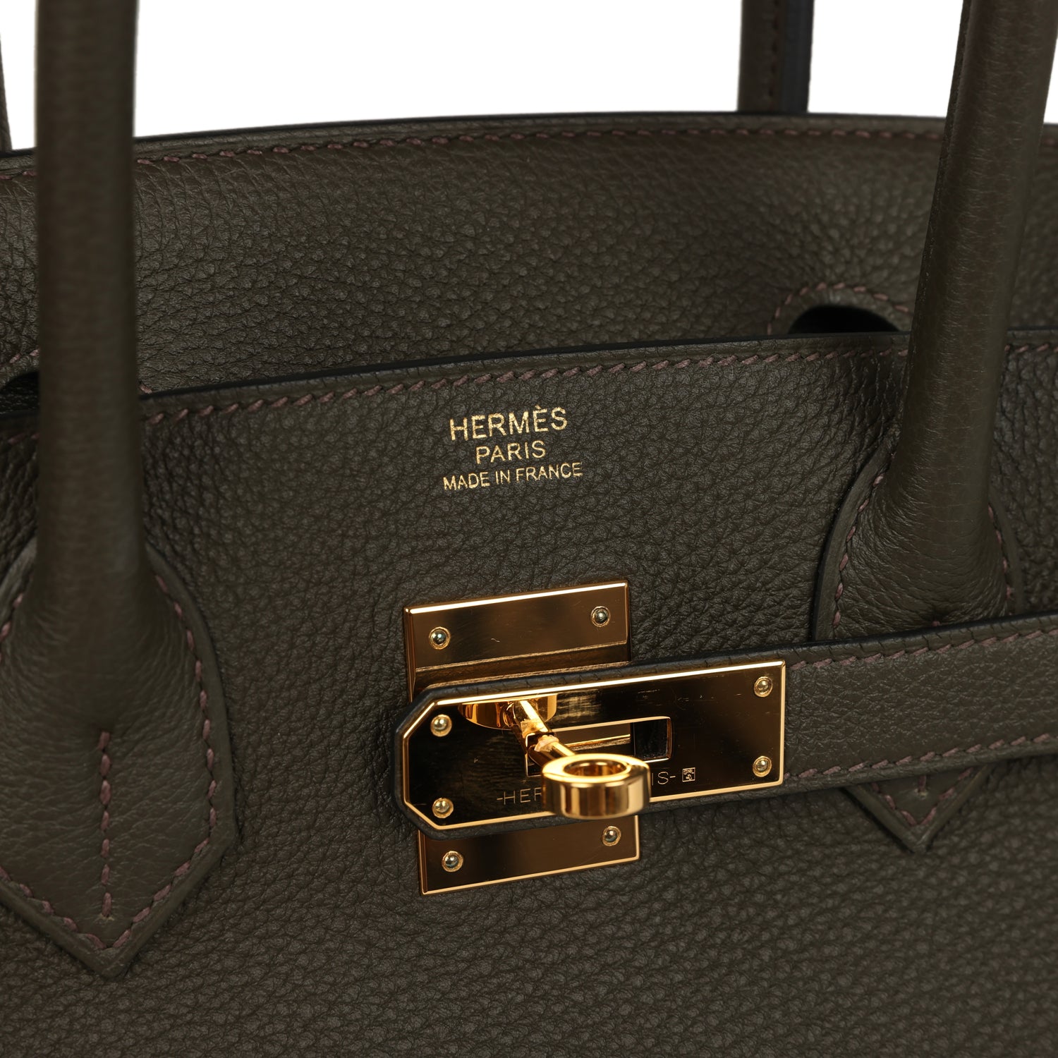 Hermes Birkin 30 Vert de Gris Togo Gold Hardware