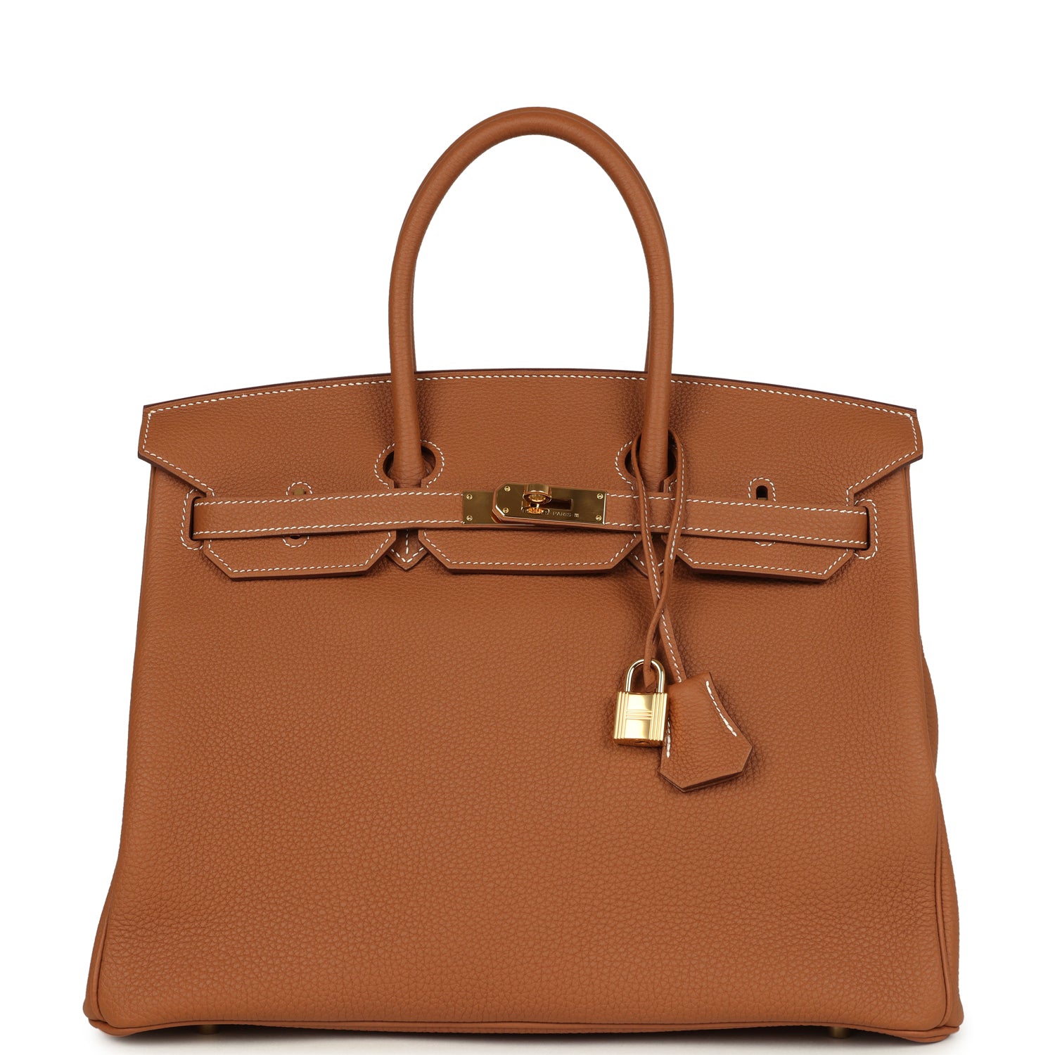 Hermes Birkin 35 Gold Togo Gold Hardware