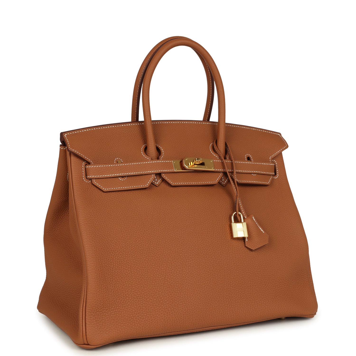 Hermes Birkin 35 Gold Togo Gold Hardware