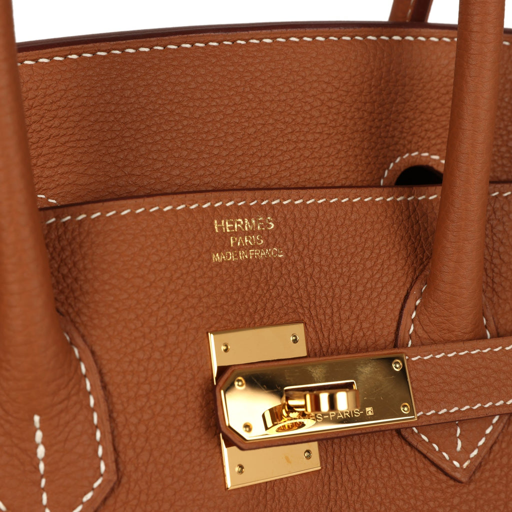 Hermes Birkin 35 Gold Togo Gold Hardware