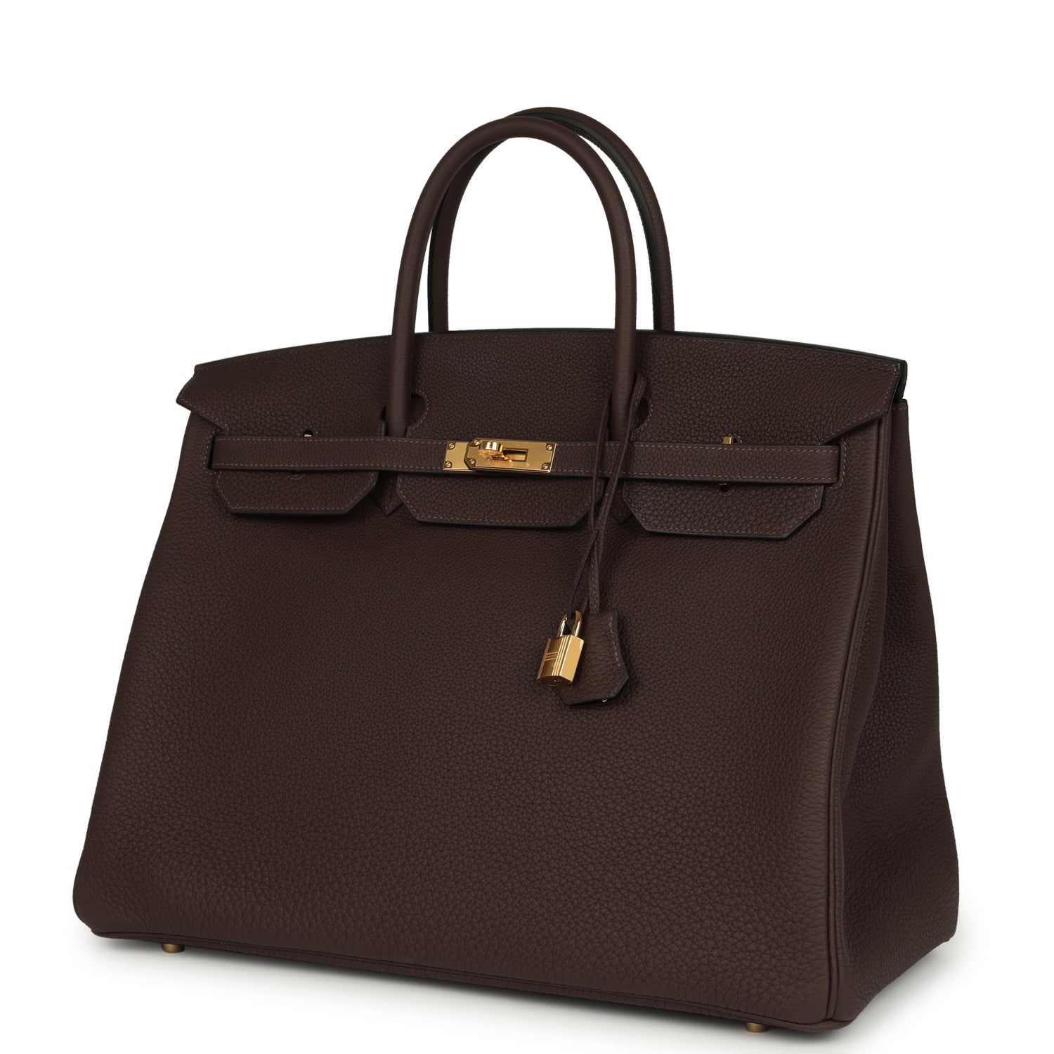Hermes Birkin 40 Chocolate Togo Gold Hardware
