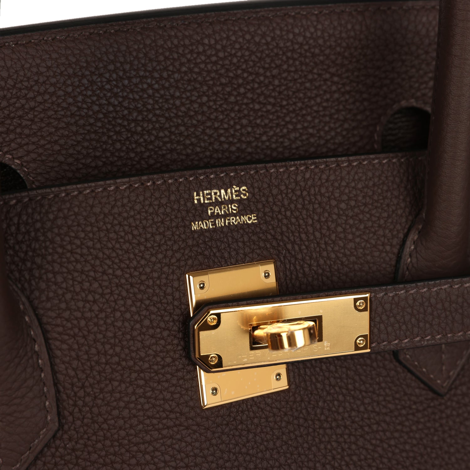 Hermes Birkin 40 Chocolate Togo Gold Hardware