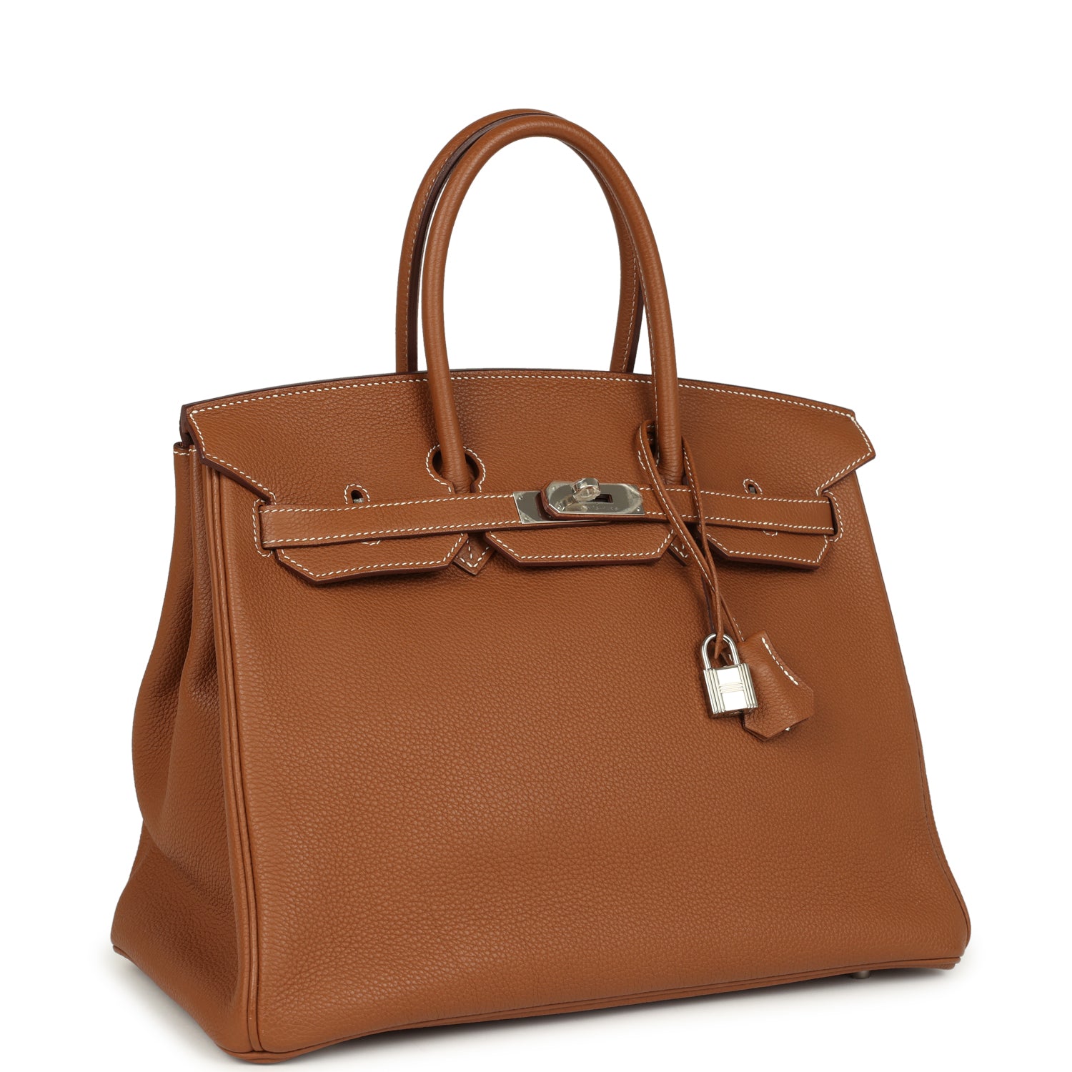 Hermes Birkin 35 Gold Togo Palladium Hardware