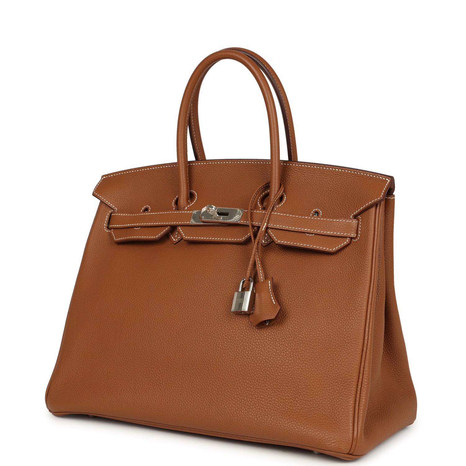 Hermes Birkin 35 Gold Togo Palladium Hardware