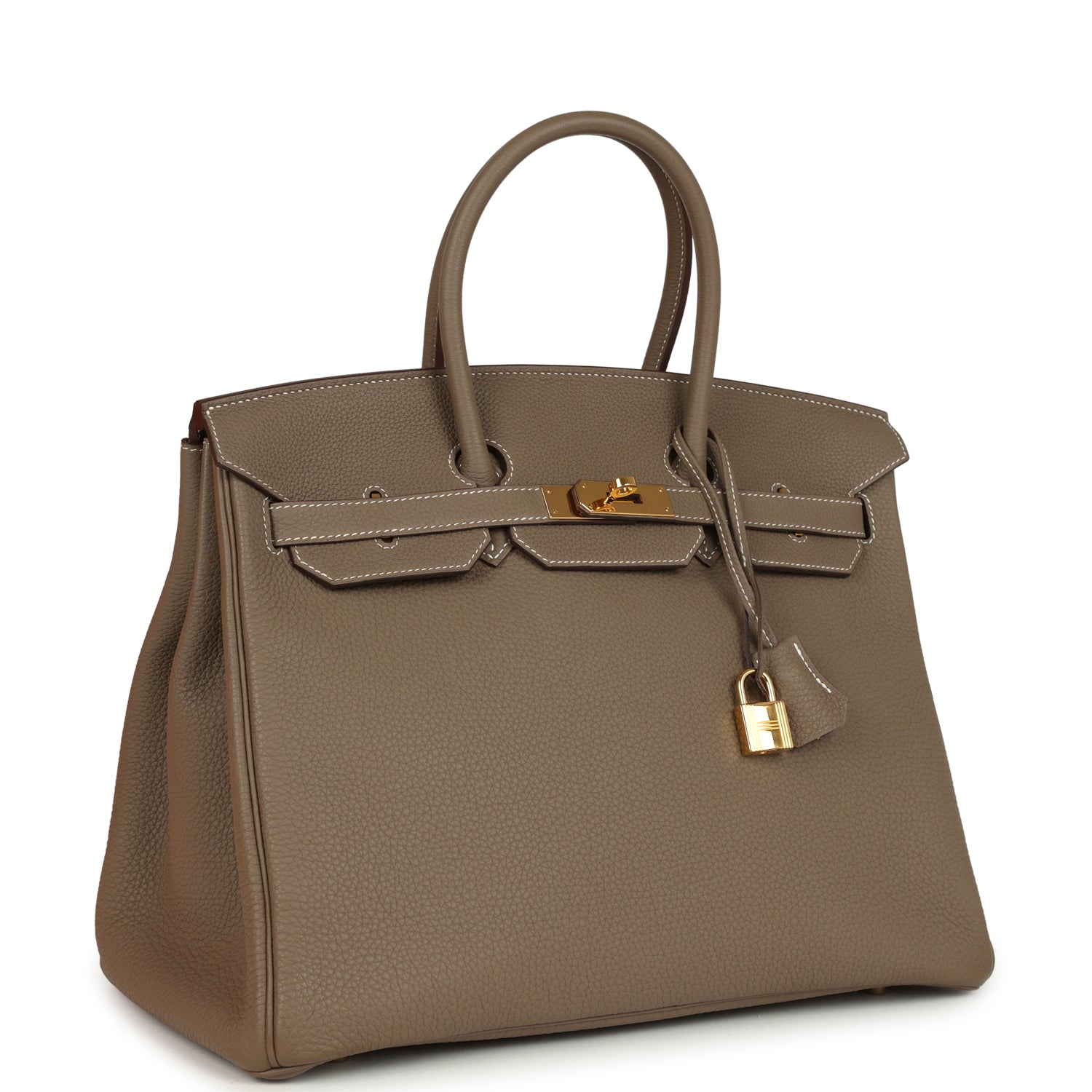 Hermes Birkin 35 Etoupe Togo Gold Hardware