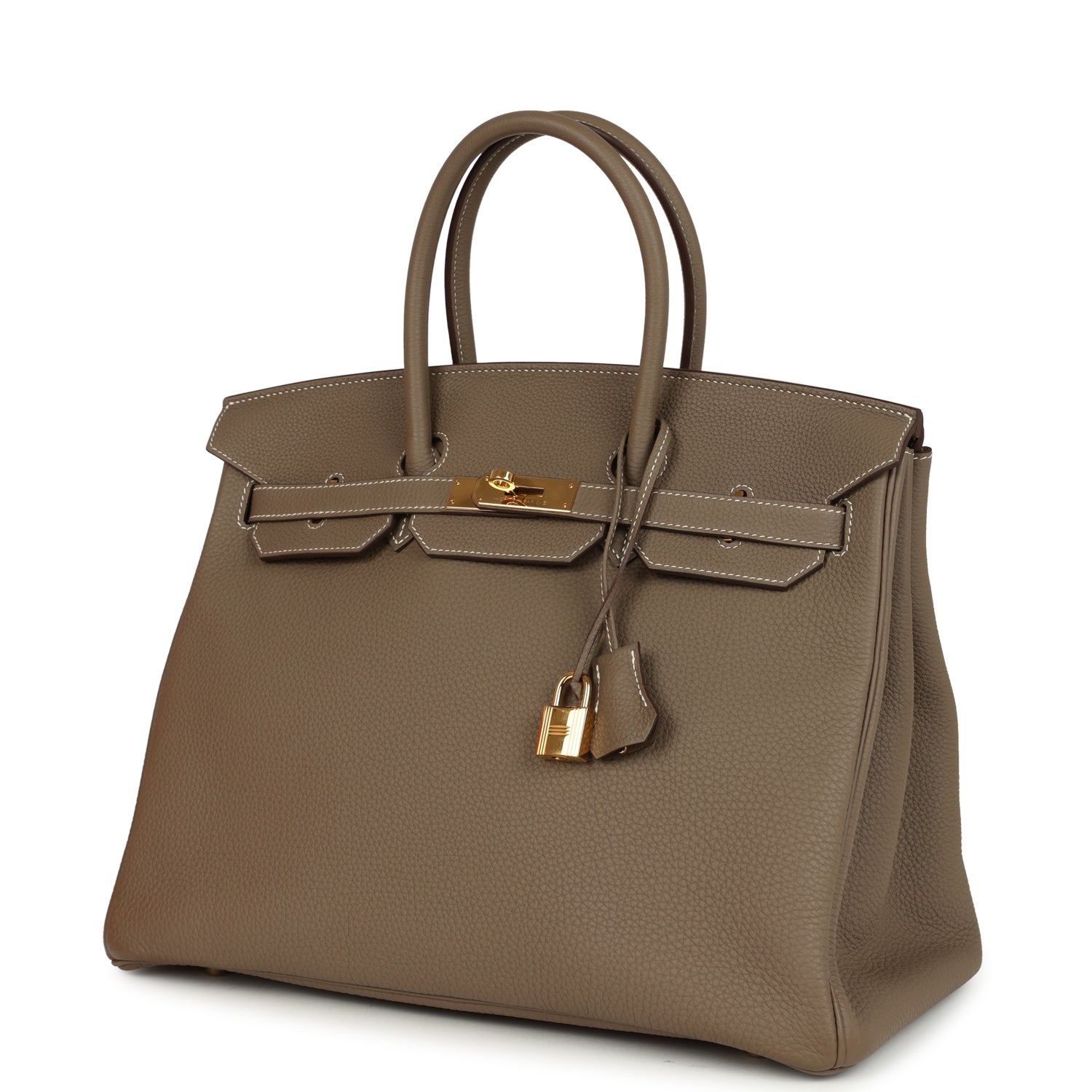 Hermes Birkin 35 Etoupe Togo Gold Hardware