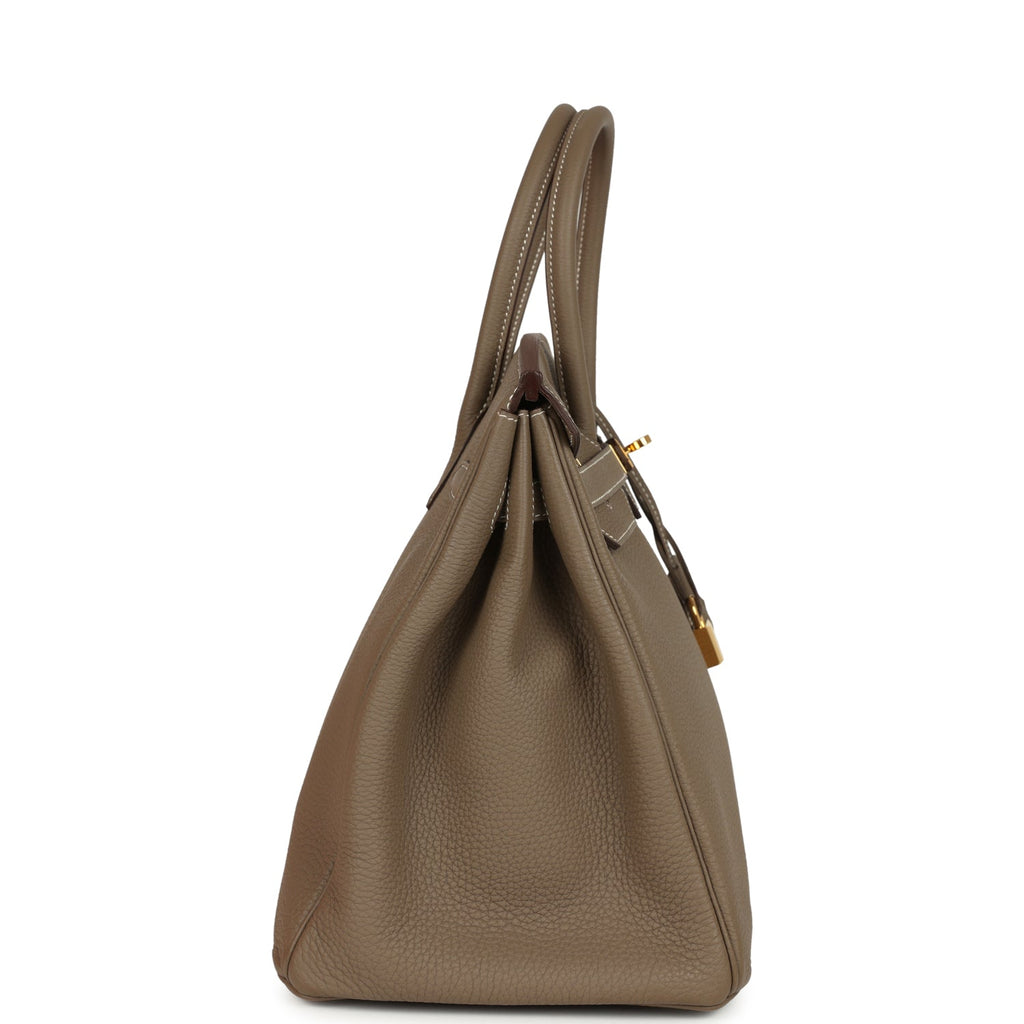 Hermes Birkin 35 Etoupe Togo Gold Hardware