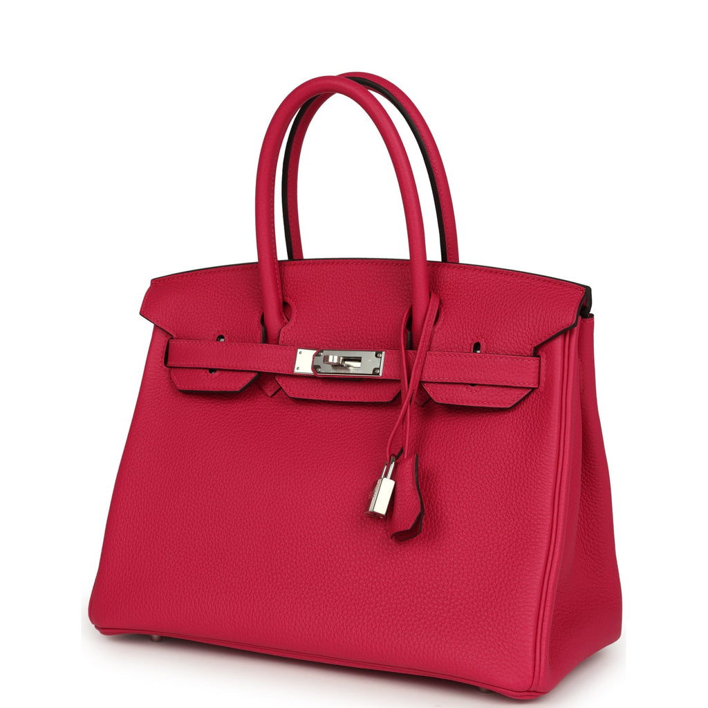 Hermes Birkin 30 Rose Extreme Togo Palladium Hardware
