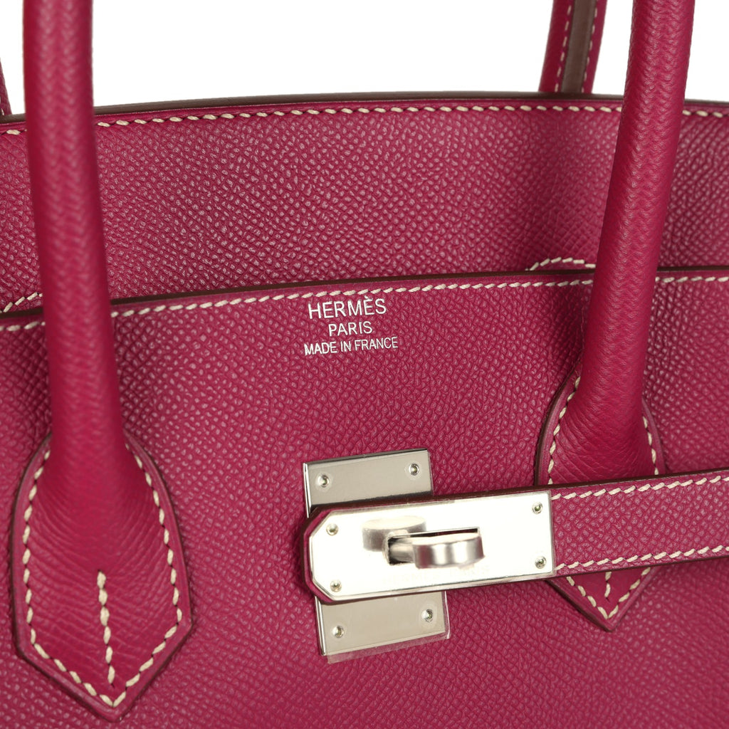 Hermes Birkin 35 Tosca Candy Epsom Palladium Hardware