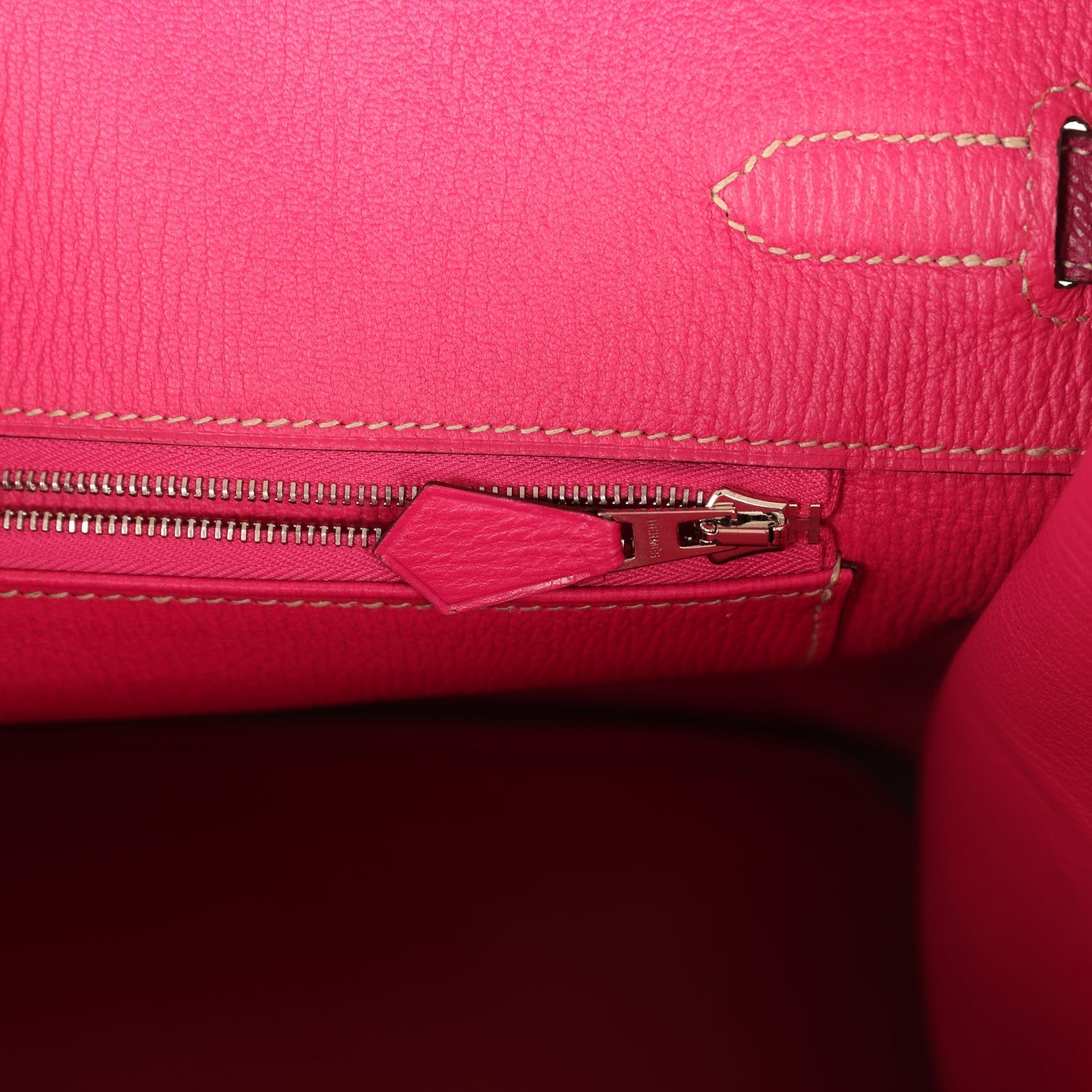 Hermes Birkin 35 Tosca Candy Epsom Palladium Hardware