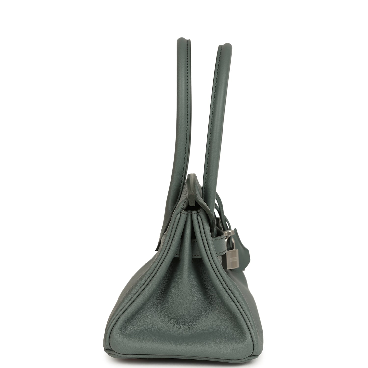 Hermes Shoulder Birkin Light 29 Vert Amande Evercolor Palladium Hardware