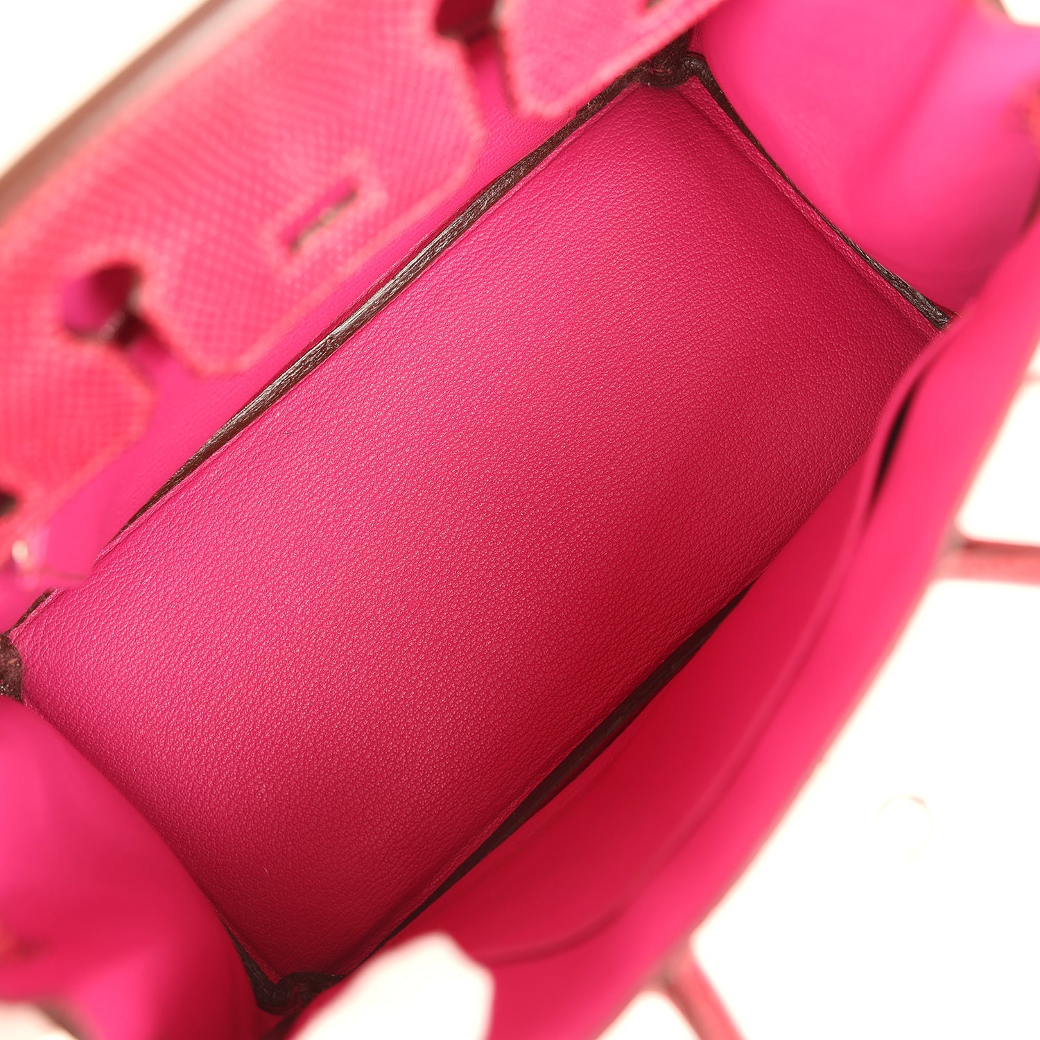 Vintage Hermes Birkin 25 Fuchsia Varanus Niloticus Lizard Palladium Hardware