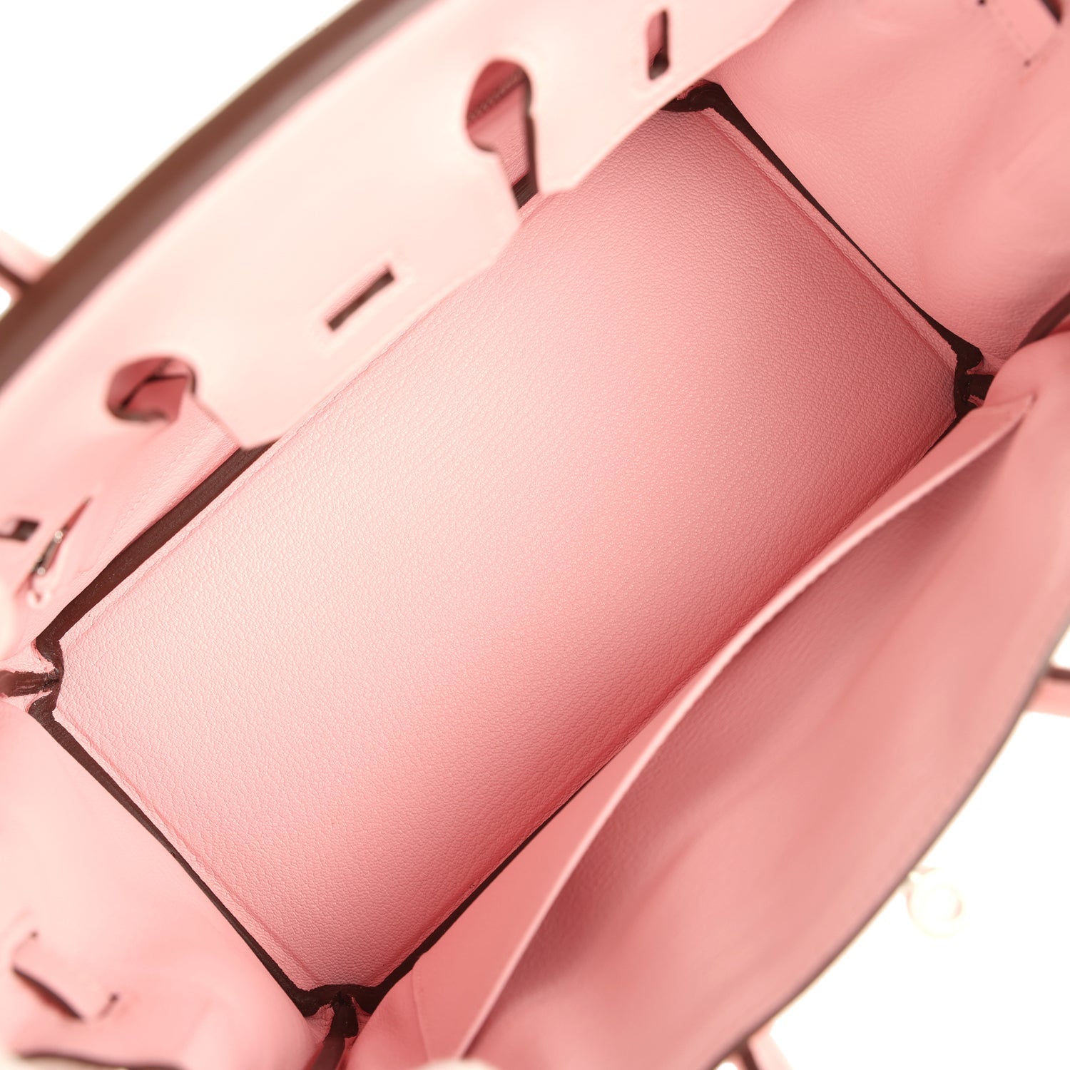 New Hermes Birkin 25 Rose Sakura Jonathan Palladium Hardware