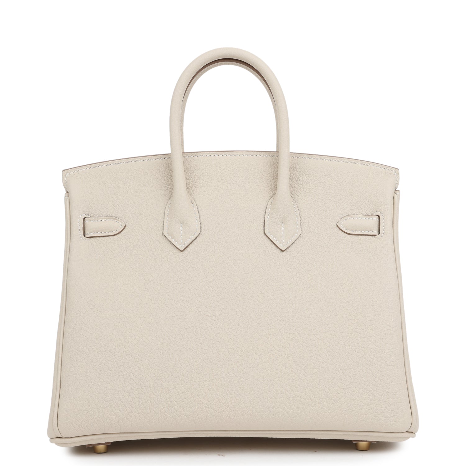 Hermes Birkin 25 Craie Togo Gold Hardware