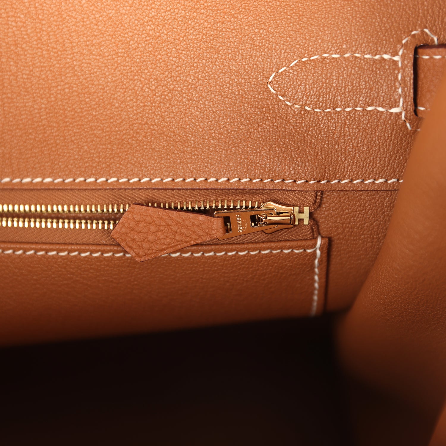 Hermes Birkin 35 Gold Togo Brushed Gold Hardware