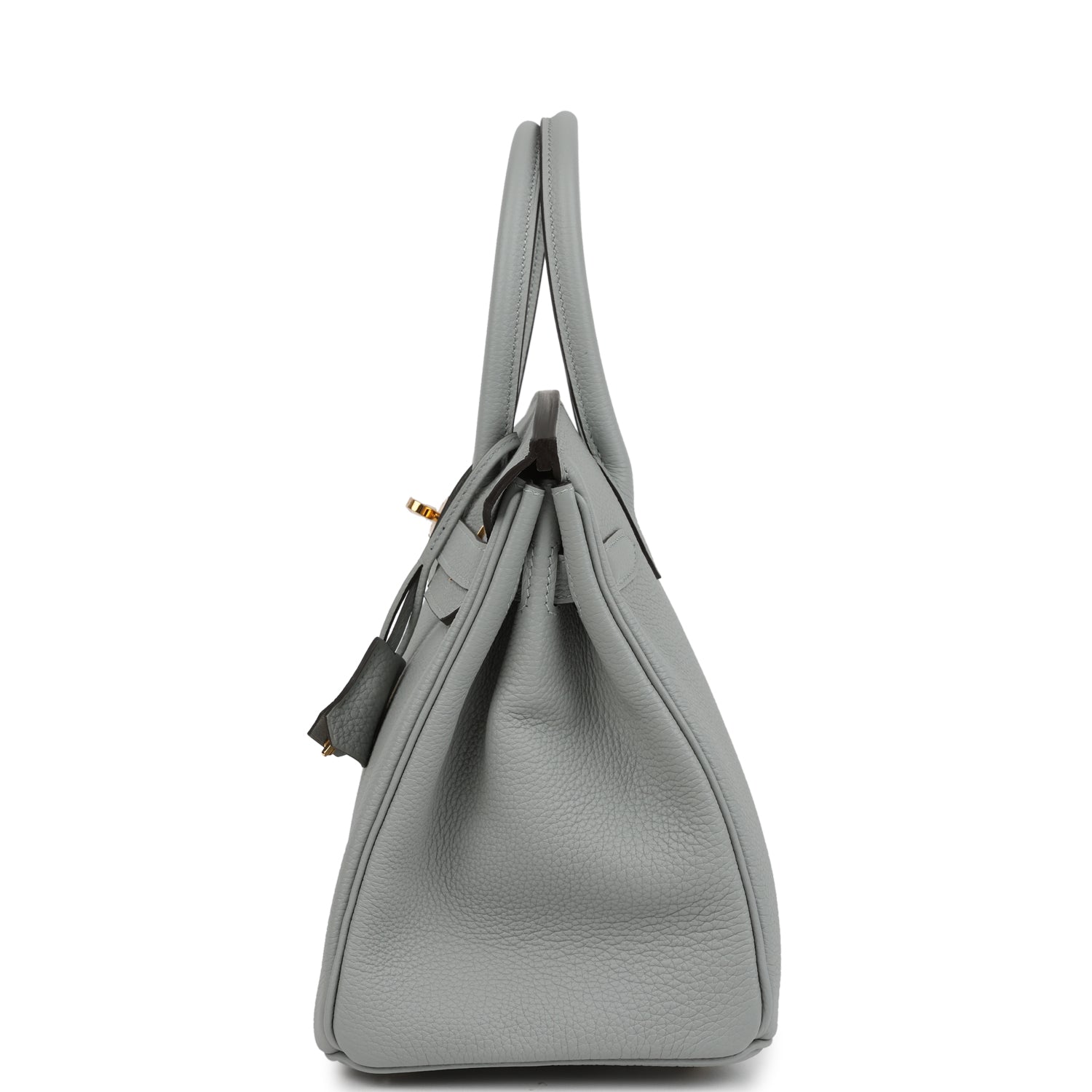 Hermes Birkin 30 Bleu Glacier Togo Gold Hardware