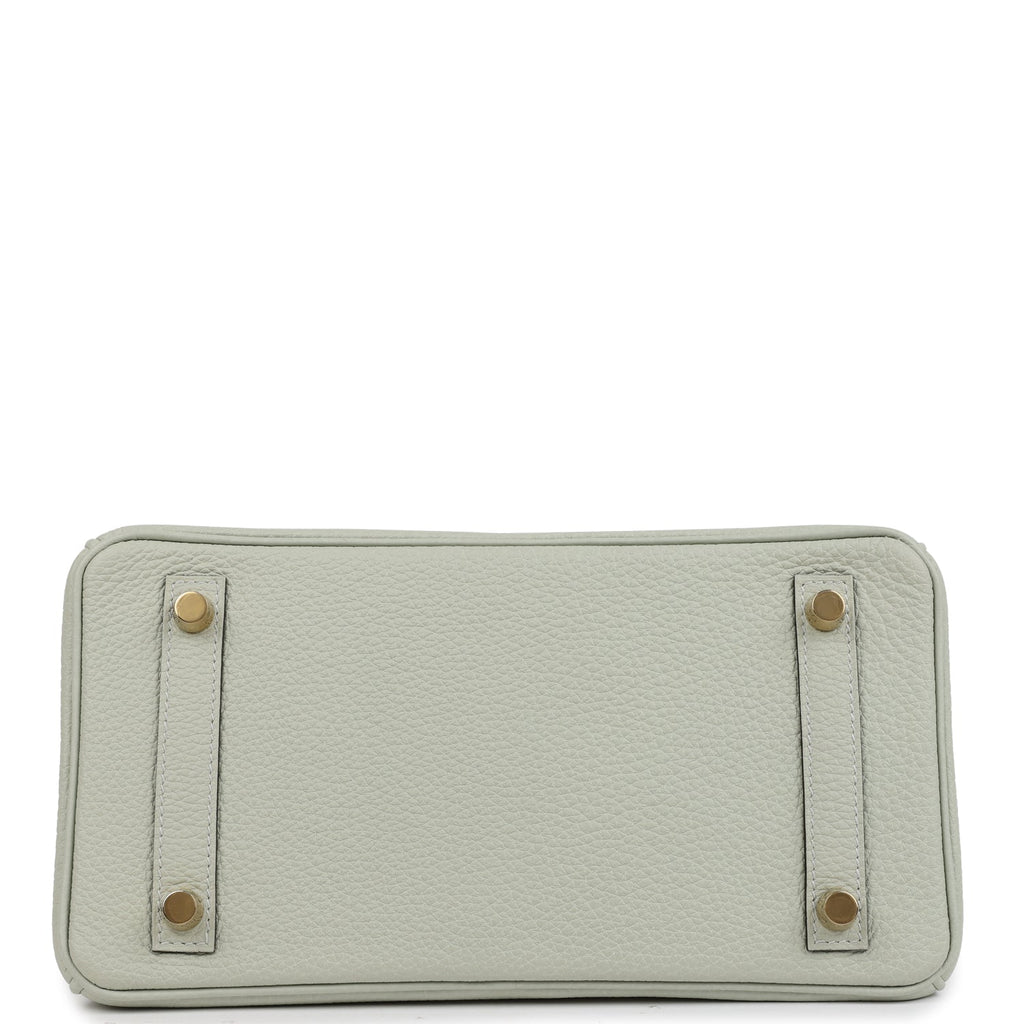 Hermes Birkin 25 Gris Neve Togo Gold Hardware