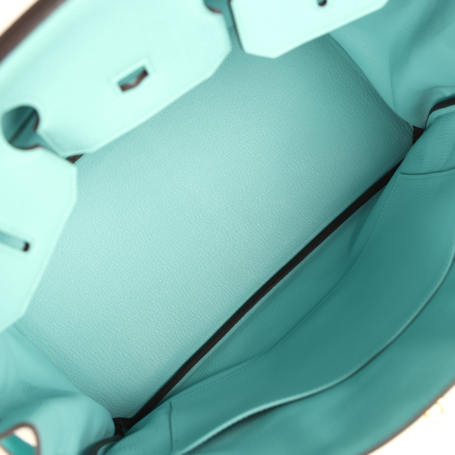 New Hermes Birkin 35 Bleu Atoll Togo Gold Hardware