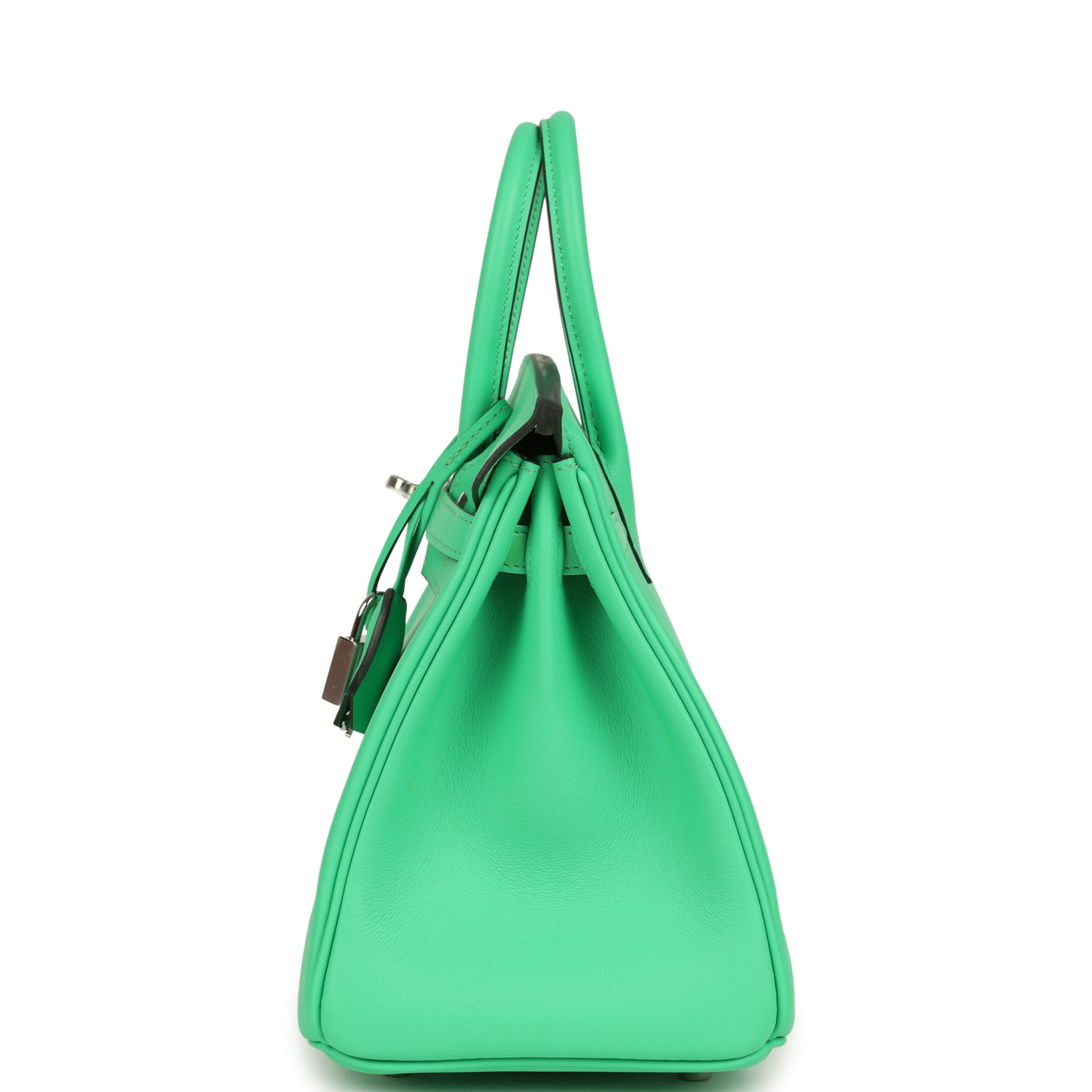 Hermes Birkin 25 Vert Comics Swift Palladium Hardware